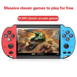 Portable Game Players Portable Handheld Retro Video Game Consoles Gaming Mini Arcade Videogames Machine Player Emulator Smart Hand Held Family Pocket 230328