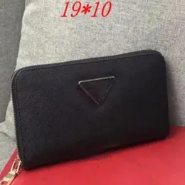 Klassiska standardplånböcker Lång dragkedja Handväska Kreditkortshållare Modedesigners Män Kvinnor Clutch Armband Walket