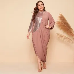 Ethnic Clothing Cearów Wrap Jalabiya Caftan Dress Fashion Arab Abaya for Women Marokańska Dubaj Muzułmańska impreza Evening Ramadan Wedding Srain