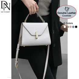 Вечерние сумки DN Подличная кожаная верхняя ручка сумочки для женщин -дизайнера бренда Ladies Luxury Phoodbody Crossbody Fashion кошелек 230328