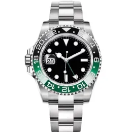 mens automatic Left crown watches 41mm Swim classic business casual 904L Stainless Steel green Black Ceramic Sapphire glass WristWatches montre de luxe gifts