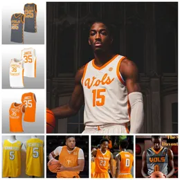 ED Custom Tennessee Volunteers Basketball Jersey Davonte Gaines Drew Pember Brock Jancek Cole Morris Brandon Huntley-Hatfield John