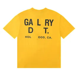 2023 Tees Gallery T-shirt Depts Mens Women Designer T-shirts Gallerier Cottons Mans Luxurys kläder kläder yz