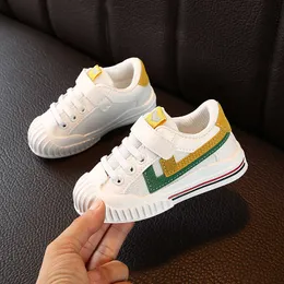 Athletic Outdoor 2021 Spring Kids Shoes Shoes Boy Sneakers Mesh Breatable Girls Shoes Leather Plush Warm Winter Shoes for Children