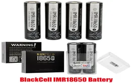 Originele Blackcell IMR 18650 Batterij 3100 mAh 3000 mAh 3500 mAh 40A 37V Hoge afvoer Oplaadbare platte bovenkant Vape Box Mod Lithium Batter6982476