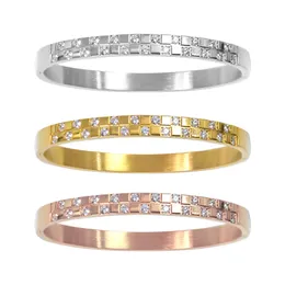 HBP Designer Jewelry Gold Bracelets for Women Non Charnish Stainless Steel Bangle Bangle Diamond Bracelet Bracelet Party Hight