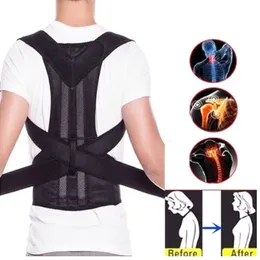 Back Support Posture Corrector Back Posture Brace ClaVicle Support Stop Slouching and Hunching Justerbar Back Trainer Unisex Correction Belt 230328