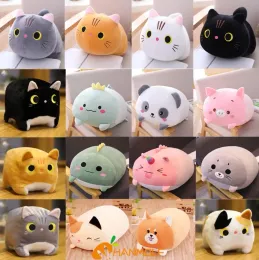 Party 20 ~ 30 cm Kawaii Animal Doll Plush Toy Small Soft Dinosaur Pig Emotion Cat Panda Frog SEAL Hamster Plushie Peluche Pillow Gift Partiage FY7950