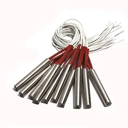 220V 304SS Cartridge Heating Element 3D Printers Parts Cartridge Heater 6x25mm 6x35mm 6x40mm Single Head Heater Pipe 40W-60W 10pcs/lot