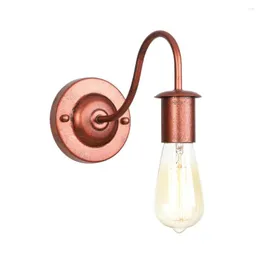 Duvar lambası IWHD çatı katı dekor endüstriyel ışık yatak odası merdiven porch cafe Amerikan ülke antika vintage led aplike murale