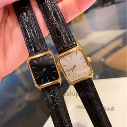 Women Minimalist Watch Automatic Quartz Watch Elegant Dress Casual Watch With Box Rectangle Leather Strap Watches Waterproof Sapphire Wristwatch Auto Date Watch