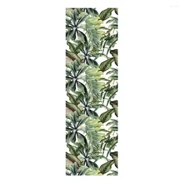 Bakgrundsbilder 1 ark grön tapet diy självhäftande bladvägg klistermärke borttagbar bakgrund för hem sovrum vardagsrum stil 3