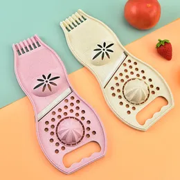 vegetable and fruit tools wheat straw multifunctional kitchen peeler grater garlic miller veggie slicer