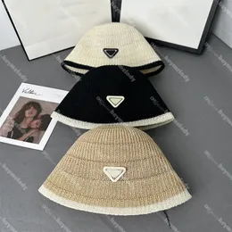 Luxus Bucket Caps Dreieck Icon Designer Hüte Damen Sommer Atmungsaktive Mütze Hut Casquette