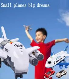 Kids Toys Simulation Track Inertia Airplane Music Stroy Light Plane Diecasts Toy Vehicles Passenger Plane Toy Car Boys Toys Y2007293908
