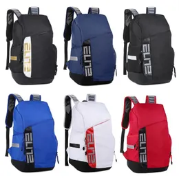 Unisex Backpack Hoops Elite Pro Air Cushion Sports Backpack Waterdichte multifunctionele reiszakken Laptop Bag Schoolbag Race Training Backpack Buiten Back Pack