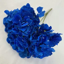 장식용 꽃 테이블 장식 로얄 푸른 가짜 꽃 발렌타인 데이 선물 인공 꽃 홀리데이 파티 홈 정원 장식