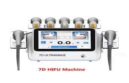 Protable Ultrasound 7D Hifu Machine Antiaging Other Beauty Equipment Antiwrinkle 30000 ss EyeNeckFace Lifting Skin Tighteni2687061