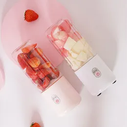 Bärbar mixer USB Electric Fruit Juicer Handhållen smoothie Maker Blender Stirring Redigerbar Mini Food Processor Juice Cup Kitchen Tools Dropshipping