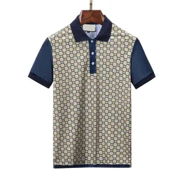 Mens Stylist Polo Shirts Luxury Italy Men Clothes Short Sleeve Fashion Casual Men's Summer T Shirt Many colors are available Size M-3XL