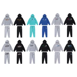 Tracksuit Trapstar Embroidered Printed Man designer hoodie Sportswear Men's jacket Warm Two Pieces Set Loose hoodies Sweatshirt Pants Jogging sweaters