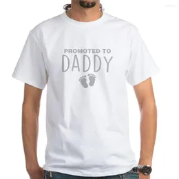 Camisetas masculinas promovidas a papai camiseta pai