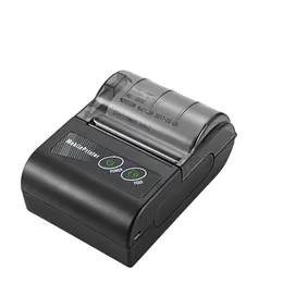 Mini impresora portátil Recibo inalámbrico Termal 58 mm Máquina de impresor móvil Bluetooth para impresoras de pequeñas empresas para computadoras
