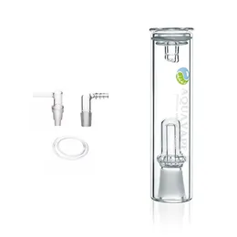Arizer Extreme Q XQ2 Water Pipe Bong Adapter Kit 14mm Bubbler Glass with Cap Mouthpiece
