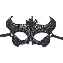 Motosiklet Kaskları Siyah Göz Kavrağı Maskesi Masquerade Dantel Maskeleri Yapar Mardi Gras Venetian Miss