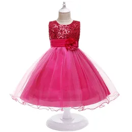 Girl's Dresses Girl Clothing Flower Sequins Dress For Christmas Halloween Brithday Party 3-10Y Kid Princess Tutu Dresses Child Vestidos Clothes