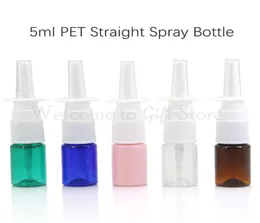 5mlペットストレートスプレーボトルペットボトル化粧品液体サブボトルパッキングツール直立スプレーツール鼻スプレーDN0485009635