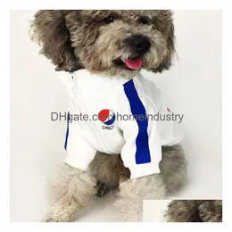 Dog Apparel Spring Autumn Winter Fashion Net Red The Same Kind Of Teddy Schnauzer Bomec Kefa Cat Fighting Sweater Coat Drop Delivery Dhhnw