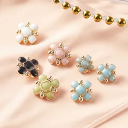 5 cores Classic Cross Cross Diy Button Buttons para suéter de camisa de camisa 18/20/23/25mm