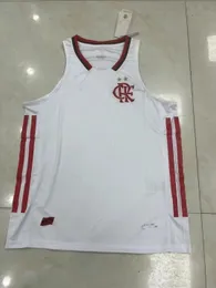 Flamengo white vest soccer jerseys basketball top shirts 2023 2024 VIDAL DE ARRASCAETA GABI football B.HENRIQUE E.RIBEIRO camisa Flamengo adults soccer jersey