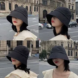 HBP Summer Wide Women Brim Hats Bob Panama Pure Color Sunbonnet Fedoras Outdoor Fisherman Hat Cap Cap Unisex Bawełniane wiadra Gorras P230327