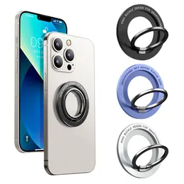 Suporte de anel de telefone magnético rotativo para iPhone 14 13 12 11 Para acessórios seguros de mag, suporte de anel dedo ajustável para caixa de ímãs