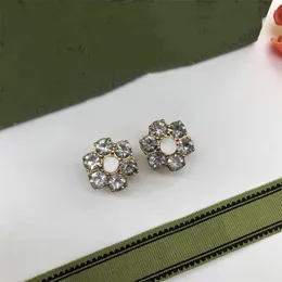 2023 New Style Woman Charm Earrings Double G Earing Designer Stud Pearl Orecchini Fashion Luxury Gold Silver GGity Jewelry Hoop Women Ohrringe 76756
