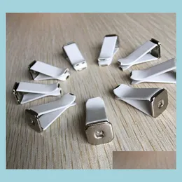 Other Home Garden White/Black Square Head Car Vent Clips Air Freshener Outlet Per Conditioner Clip Decor Drop Delivery Dhehc