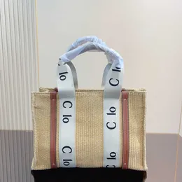 Het Totes clo Tote Bag Woman Designers Handväskor Kvinnor Straw Shoulder Crossbody Väskor mode All-Match shoppingväskor Klassisk fast färgväska