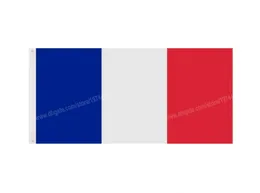 Fransa Bayrağı Ulusal Polyester Afiş Uçan 90 x 150cm 3 5ft Bayraklar Tüm Dünyada Dünya Çapında Outdoor9117160