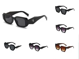 2023 Designer Solglasögon Klassiska Glasögon Goggle Outdoor Beach Solglasögon För Man Kvinna Mix Färg Valfri Triangulär signatur med originalkartong