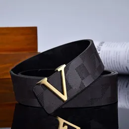 Cinturões de grife de cinto de couro liso cinturão de luxo designer para homens buckle top moda masculina largura de atacado 3,8 cm tamanho 105-125 casual com caixa
