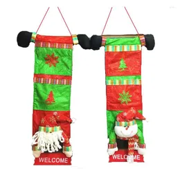 Weihnachtsschmuck Kreative Weihnachtsmann / Schneemann Süßigkeiten Tasche Handtasche Home Party Dekoration Geschenk