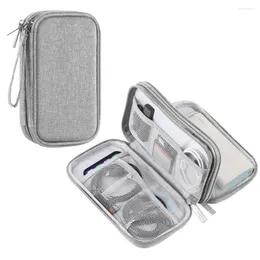 Borse portaoggetti Organizer Home Cuffie Cavo USB Pacchetto documenti Tessuto in nylon impermeabile Accessori da viaggio per carte portatili