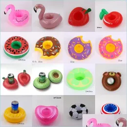 Other Festive Party Supplies Inflatable Drink Holder Mti Size Shaped Swimming Pool Beer Beverage Cup Coasters Drop Delivery Home Ga Dhjgy