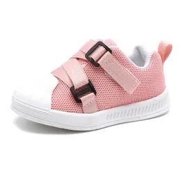 Athletic Outdoor Autunno Casual Scarpe per bambini Traspirante Bambini Bambino Bambino Sneakers Estate Ragazzini Ragazze Mesh Sport Scarpe da corsa CSH1107 W0329