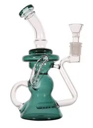 Ananasglas Bong vattenrör vattenpipa röker glasrör bägarvatten bongs dab riggar med 14 mm skål 20 cm lång