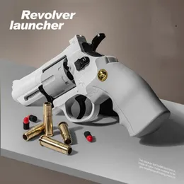 Broń zabawka rewolwer ZP5 Pistolet Manual Blaster Blaster Soft Dart Bullet Airsoft Pneumatyczne strzelbę strzelbą dla chłopców dorosłych prezent urodzinowy-1