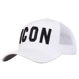 2023 baseball cap designer Sale ICON Mens Hat Casquette d2 Luxury Embroidered Hat Adjustable 12 Colors Hats Back Letter Breathable Mesh Ball Cap free shipping