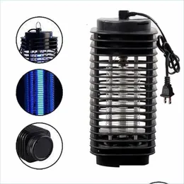 Andra hushåll Sundries Electric Mosquito Bug Zapper Killer Led Lantern Fly Catcher Flying Insect Patio utomhuskamlampor 110V 220V DHZ5W
